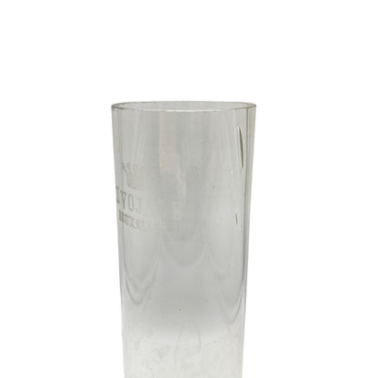 VOJAVE Ersatzschirm Petroleumleuchte Lampenschirm Petroleumlampe H 26 cm Glas