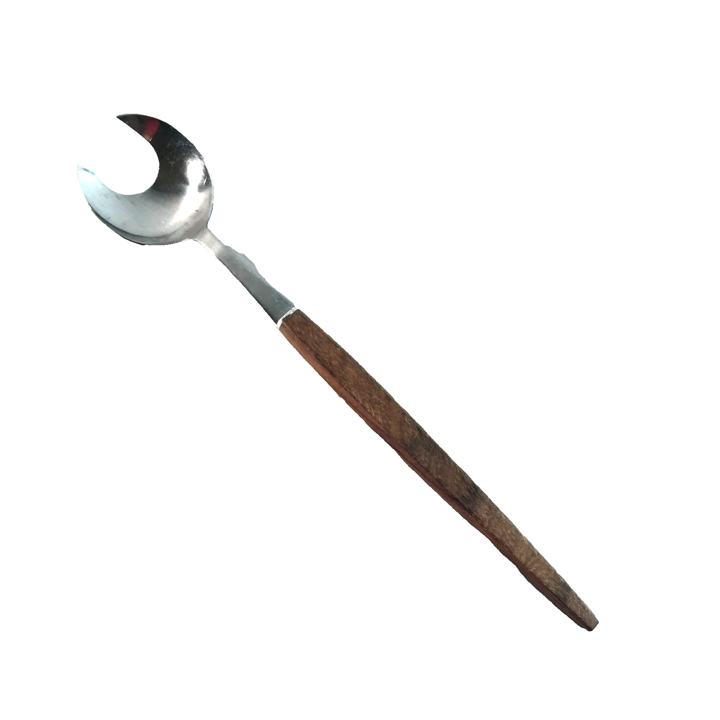 Vintage Löffel Salatbesteck Aufgebelöffel 50er 60er MID CENTURY 24,5 cm
