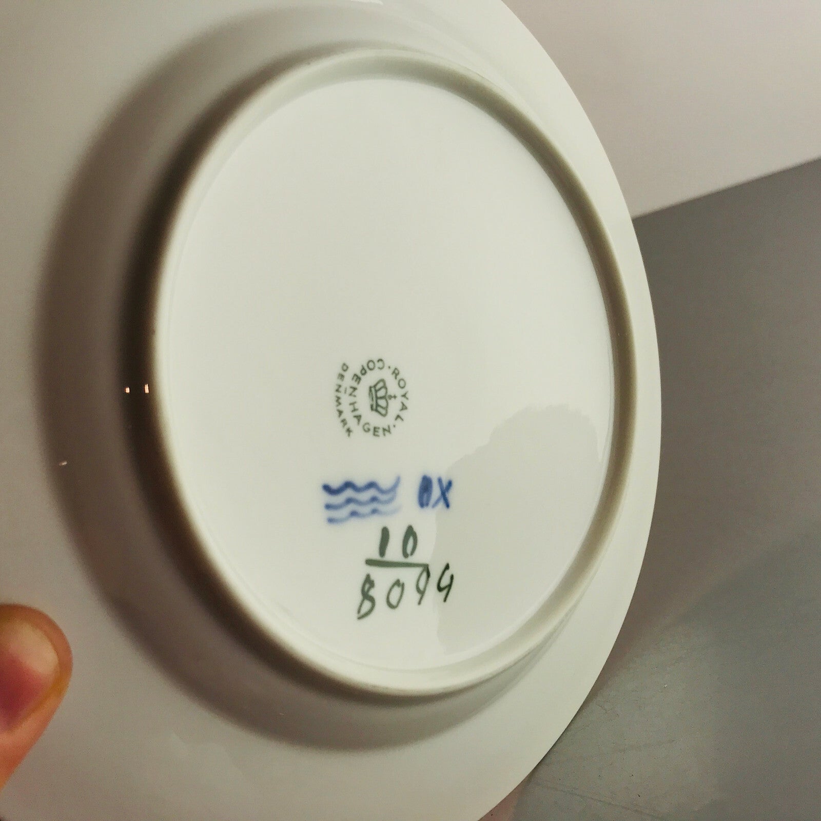 Royal Copenhagen blaue Blume Kuchenteller Teller Frühstücksteller 19 cm