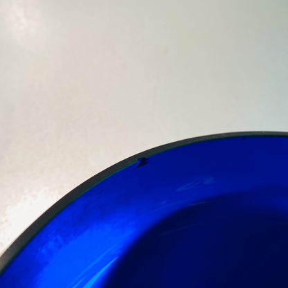 Schalen Schüssel Schälchen Glas 50er 60er blau Set 15/16 cm 50er 60er