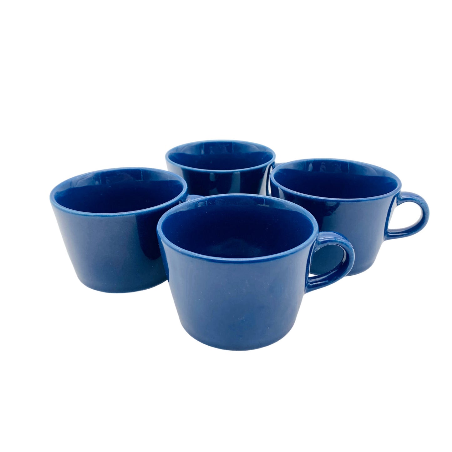 ARABIA Kaj Franck Finnland Kilta Teema BLAU 4er Set Tassen Teetassen