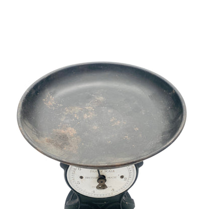 Salter Britische WAAGE Haushaltswaage Küchenwaage bis 7 Pfund (LB) Eisenschwarz