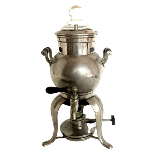 WMF Straußenmarke Perkolator Kaffeekocher Rechaude JUGENDSTIL
