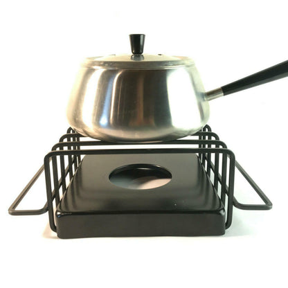 SPRING Swiss Fondue Topf Fonduetopf Stövchen Rechaud Edelstahl