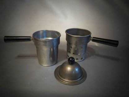 Alte Kaffeemaschine Kaffeekocher 20,5 cm Kocher Wasserkocher