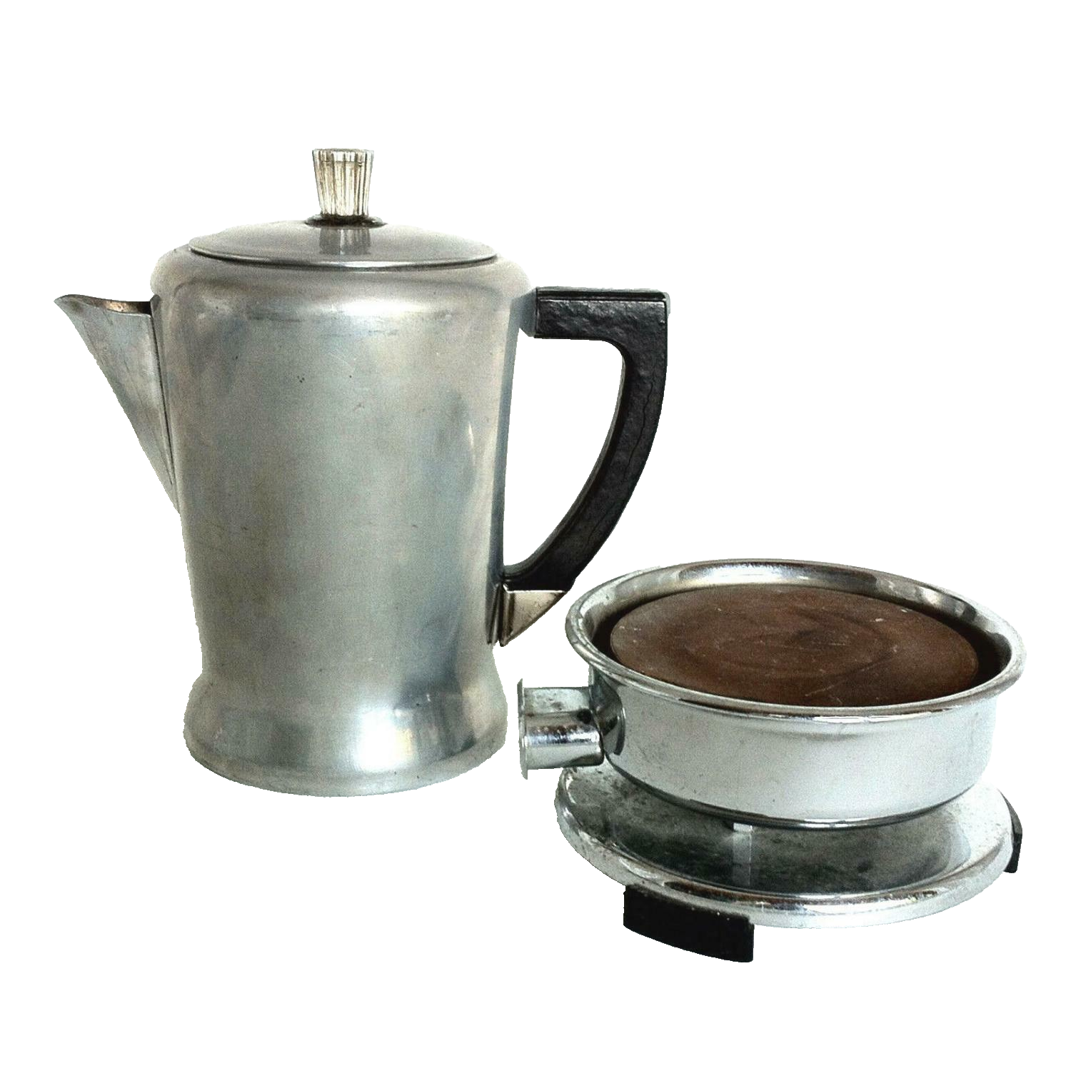 CONTIENTAL West Bend USA ALU Perkolator Kaffeekocher Kaffeemaschine  Dekoration