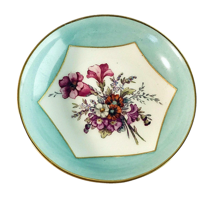 KPM Berlin 1928 Schale Schüssel Schälchen mit Blüten Porzellan D 12 cm