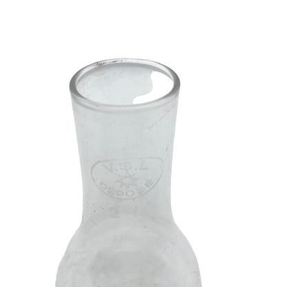 VSL  Ersatzschirm Petroleumleuchte Lampenschirm Petroleumlampe H 15,2 cm Glas