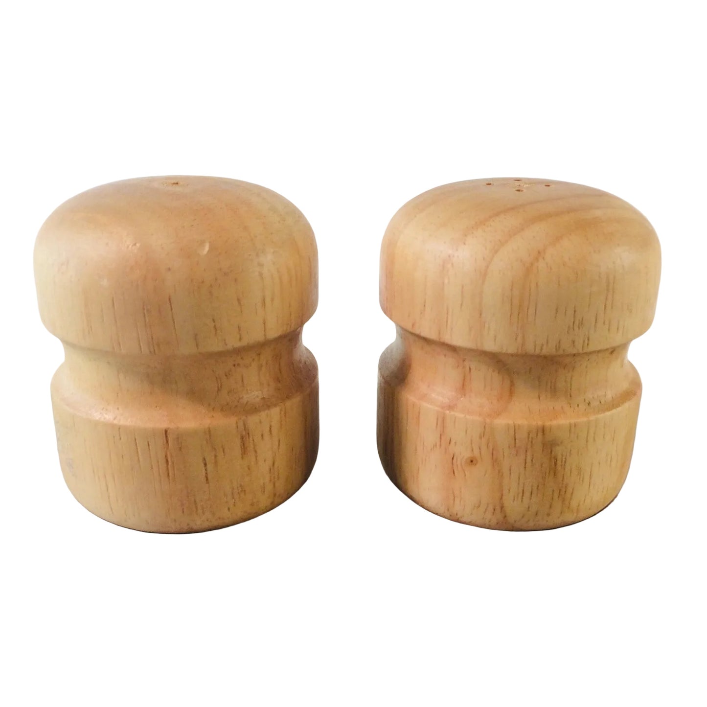 Salz- und Pfefferstreuer Holz 70er 60er MID CENTURY H 7,5 cm