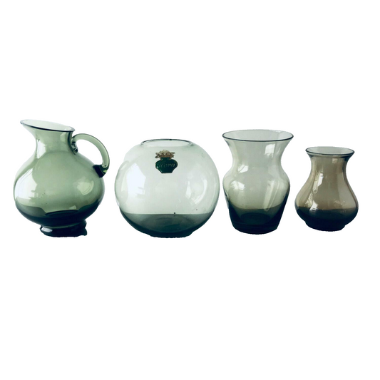 asen 50er 60er MID CENTURY Rauchglas mini 