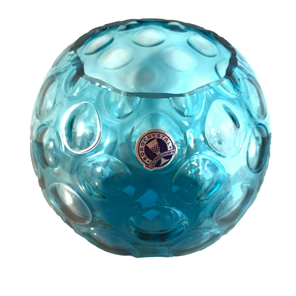 BOROCRYSTAL Czechoslovakia 11,2 cm Vintage Vase 50er 60er MID CENTURY