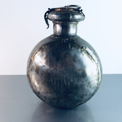 Antike Weinflasche 17./18. Jh. Metall Flasche SAMMLER Adelsbesitz Museum