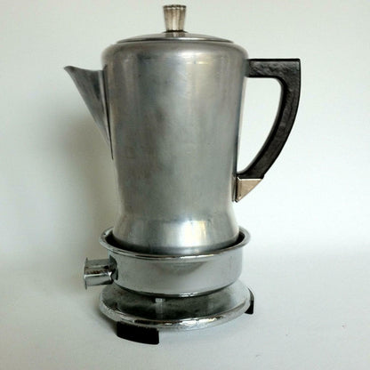 CONTIENTAL West Bend USA ALU Perkolator Kaffeekocher Kaffeemaschine  Dekoration