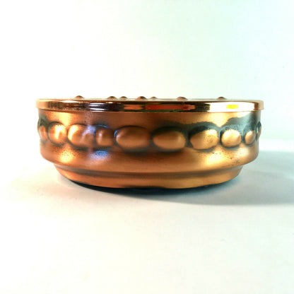 Stövchen Kupfer Vintage 50er 60er MID CENTURY Rechaud 14,5 cm Metall Deko