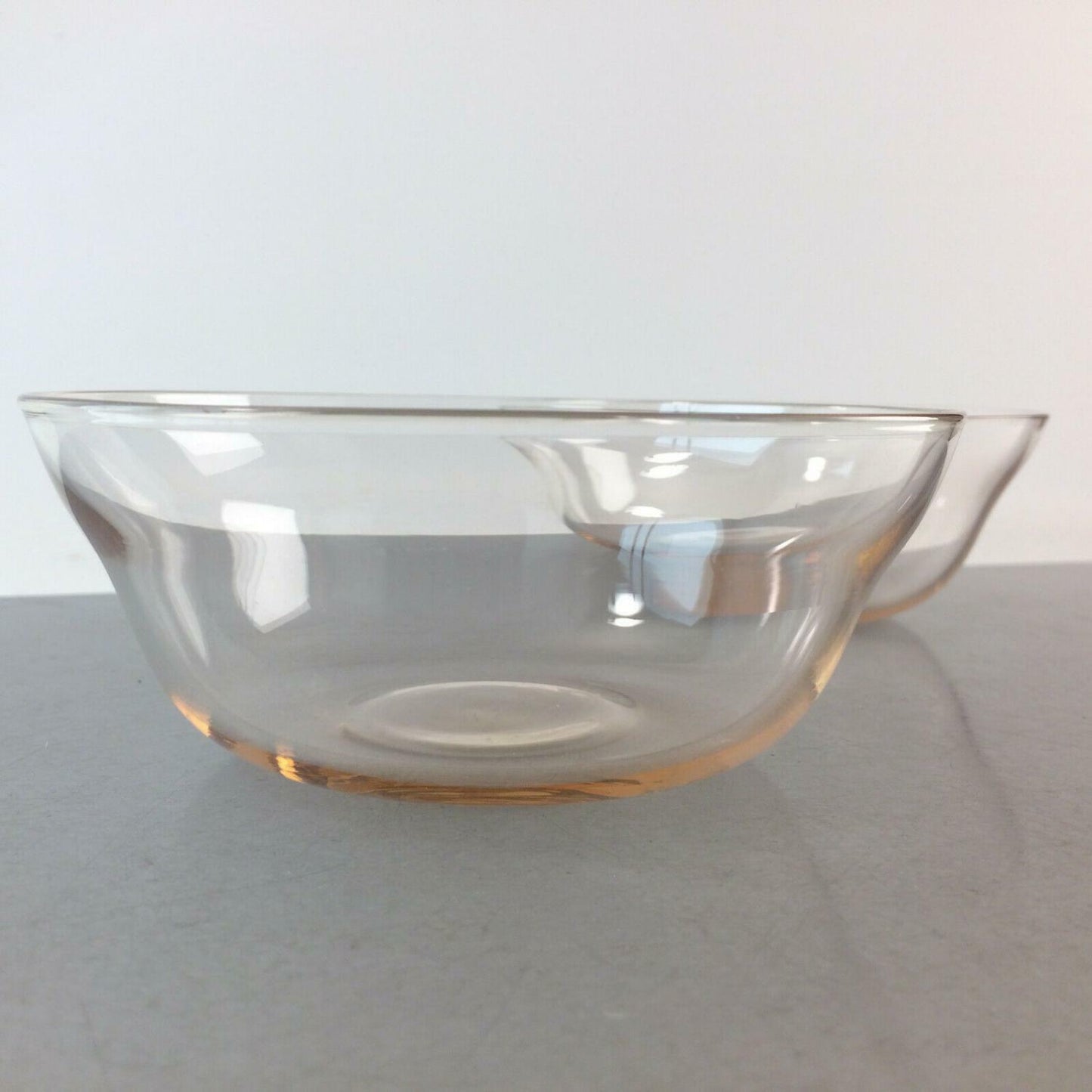 HOLMEGAARD Schälchen rosa rosße Schalen Glas 13 cm 2er Set Schüssel