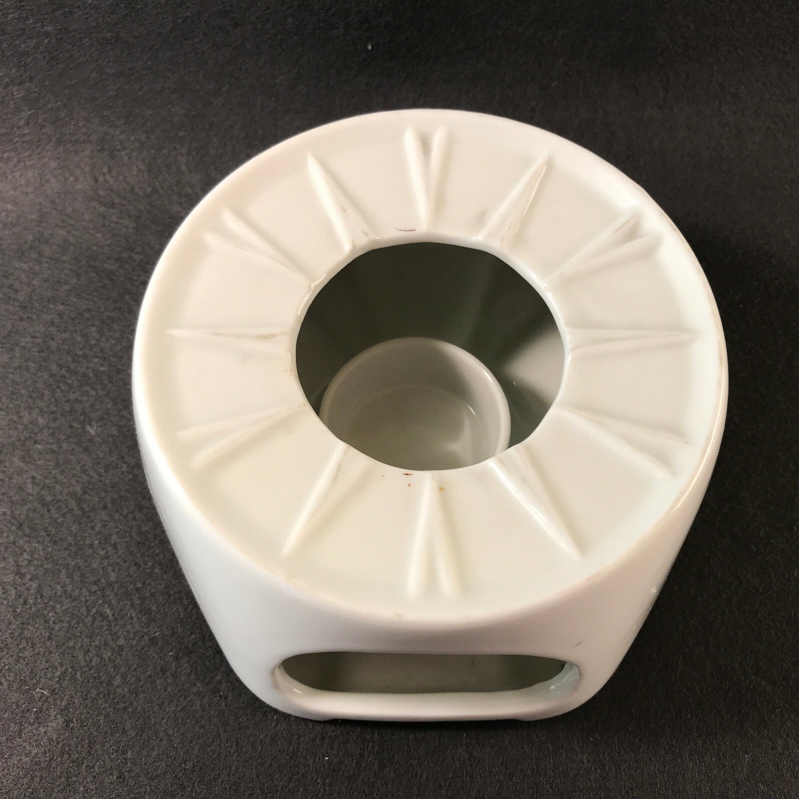 KAISER Stövchen weiß D 13 cm für Teekanne Porzellan