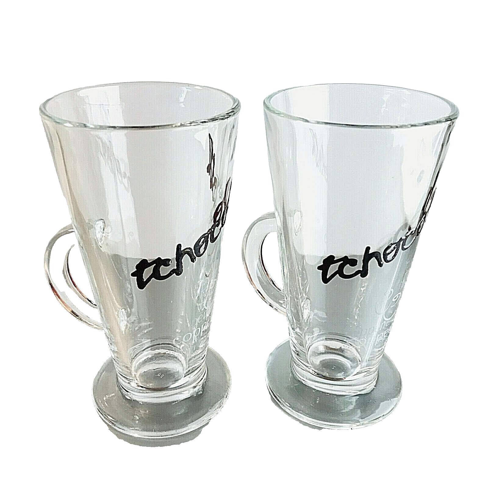 coppeneur Schokoladengläser heiße Schokolade Kaba 2er Set Glas 14,9 cm