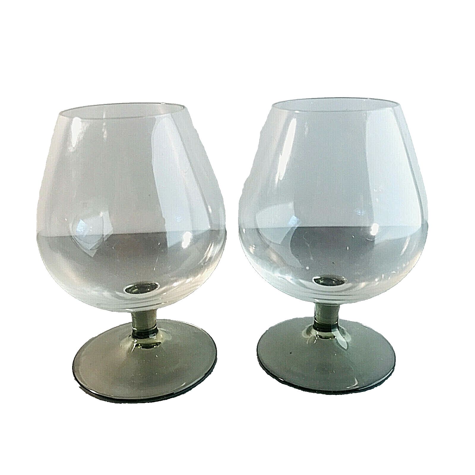 Cognacgläser 50er Brandweingläser Gläser Likörgläser 10,2 cm Rauchglas