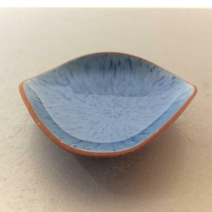 Keramik Schale SCHÄLCHEN MID CENTURY 50er 60er blau Tonkeramik