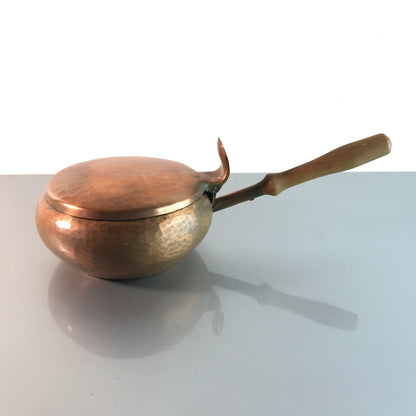 ZINT Dose Kupfer Vintage 50er 60er MID CENTURY Schälchen Pfännchen
