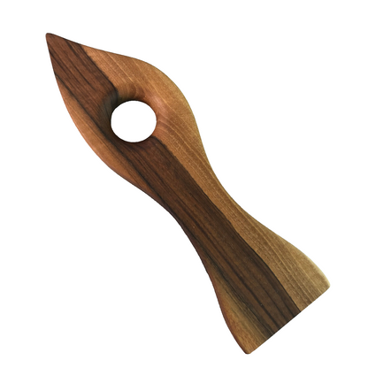 Holzfigur Fisch Form Holz Deko L 28 cm