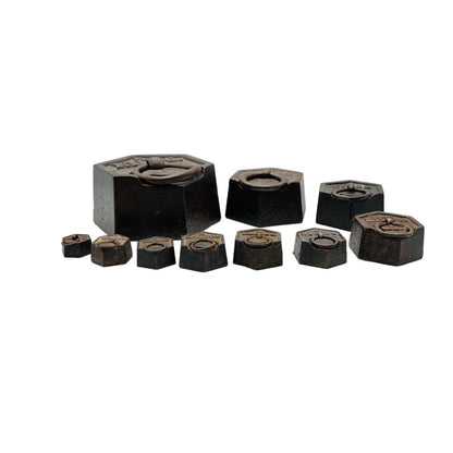 Alte Gewichte Waage Tafelwaage Kilo Kilog Hectog 5kg 1 Kg Kilo 0,5 kg 40er 50er