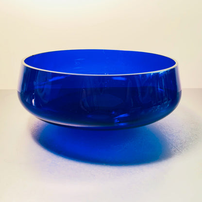 Schalen Schüssel Schälchen Glas 50er 60er blau Set 15/16 cm 50er 60er