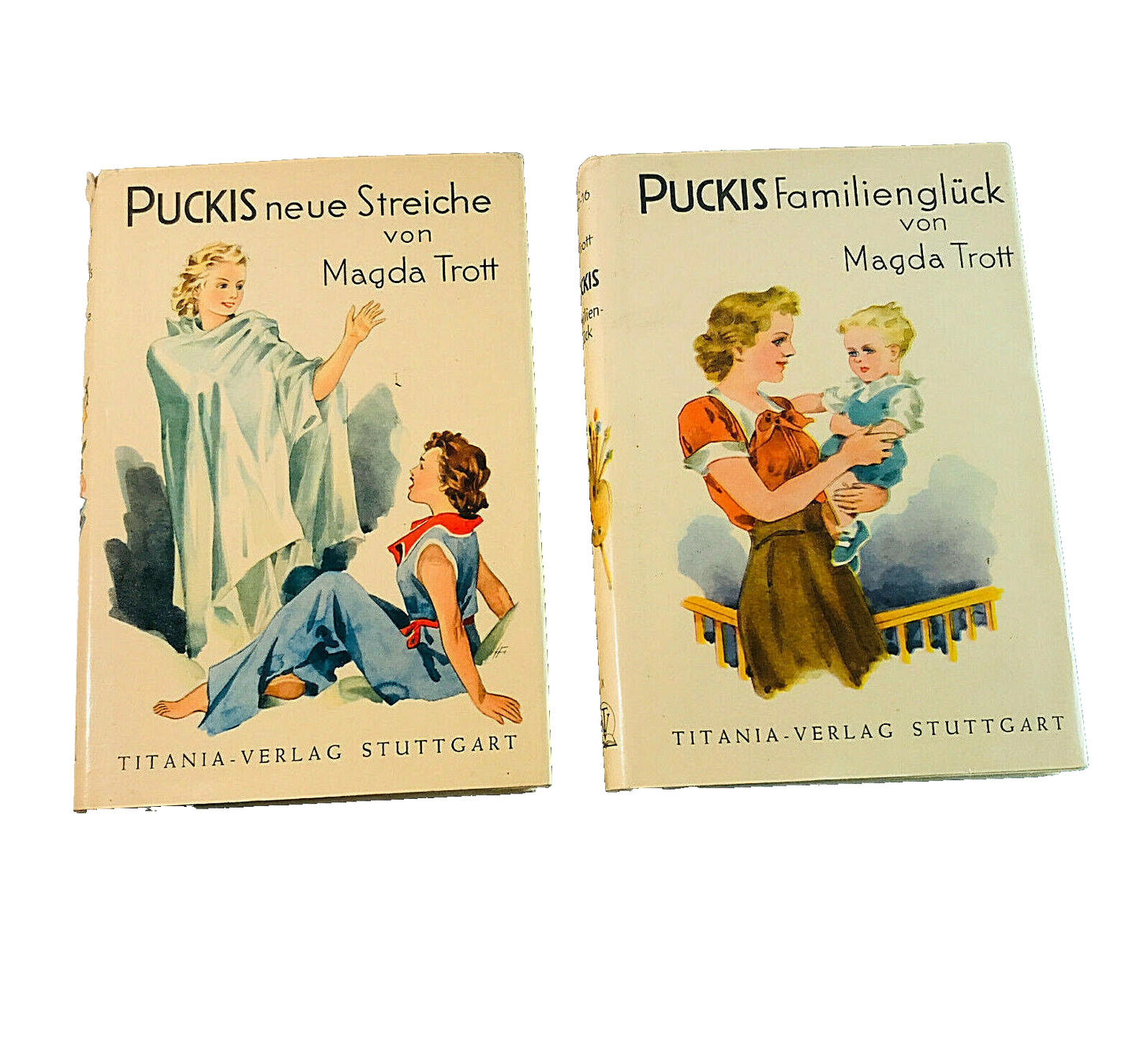 Familienglück & PUCKIS neue Streiche v. Magda Trott Jugendbücher
