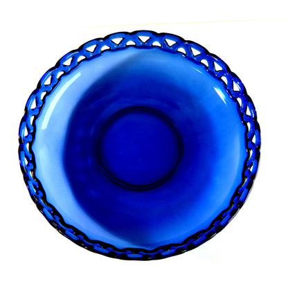 Fritz KEUCHEL Schälchen Schale `MANDY` 60er 70er blau Schwepnitz VEB