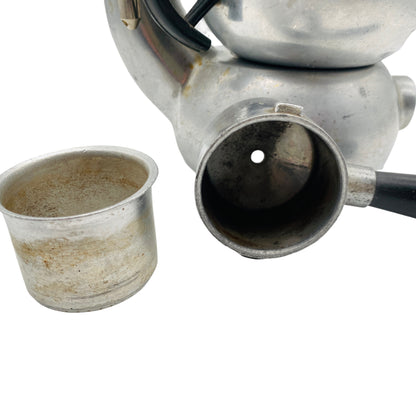 Atomic Cappuccino Maker Italy Aluminium 50er 60er 70er Vintage Mid Century Lounge