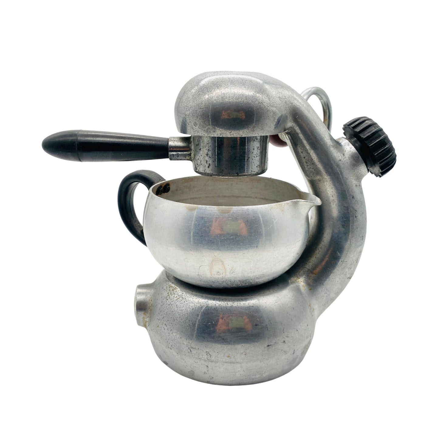 Atomic Cappuccino Maker Italy Aluminium 50er 60er 70er Vintage Mid Century Lounge