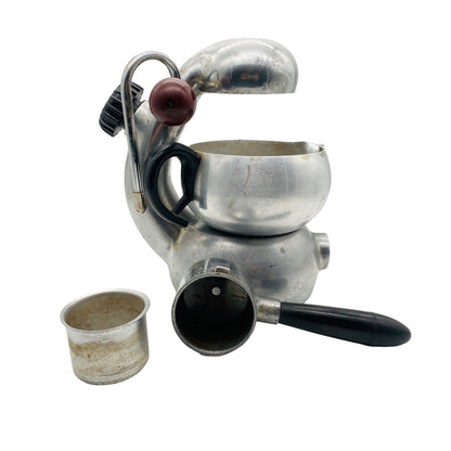 Atomic Cappuccino Maker Italy Aluminium 50er 60er 70er Vintage Mid Century Lounge