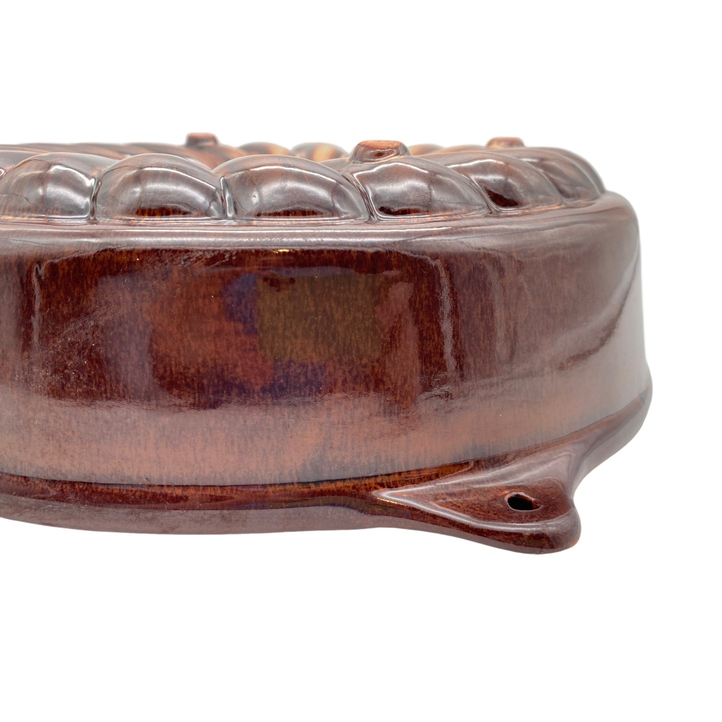 Backform Keramik braun Mid Century 50er 60er Jahre Vintage