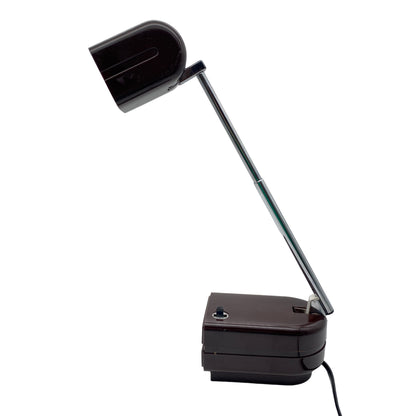 Briloner Leuchte braun Vintage 70er klappbar ausziehbar Reiseleuchte Lampe