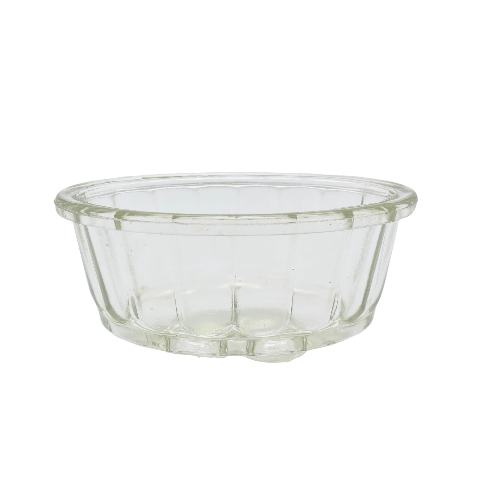 Butterform Glas Vintage Pressglas 50er 60er 70er Form