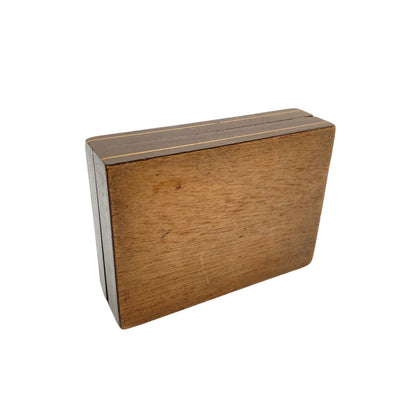 Dose Deckeldose Holz Schatulle mini Vintage 40er 50er Mid Century