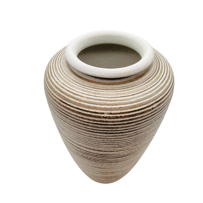 Dümler & Breiden Vase Model 54 30 Keramikvase braun beige 60er 70er Jahre Pottery Keramik