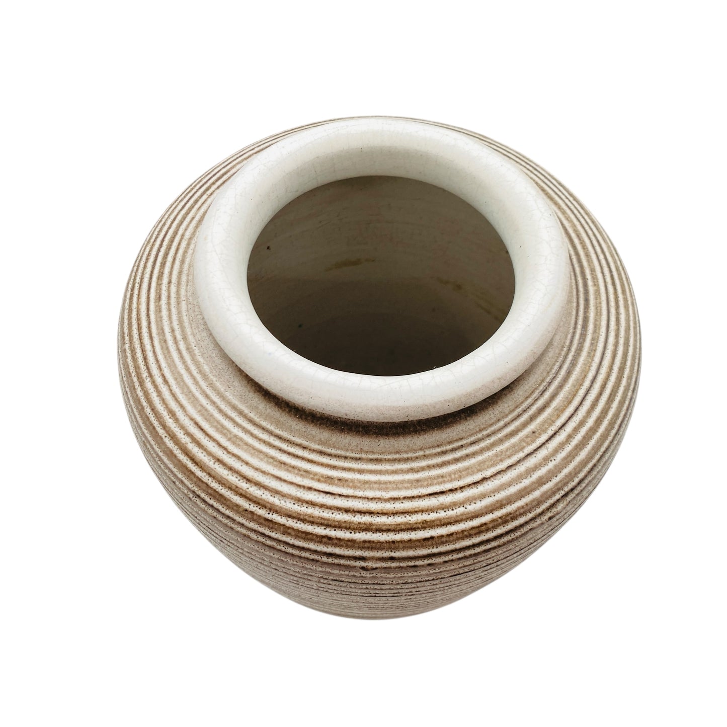Dümler & Breiden Vase Model 54 30 Keramikvase braun beige 60er 70er Jahre Pottery Keramik