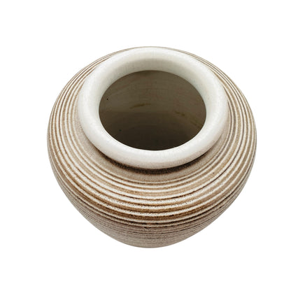 Dümler & Breiden Vase Model 54 30 Keramikvase braun beige 60er 70er Jahre Pottery Keramik