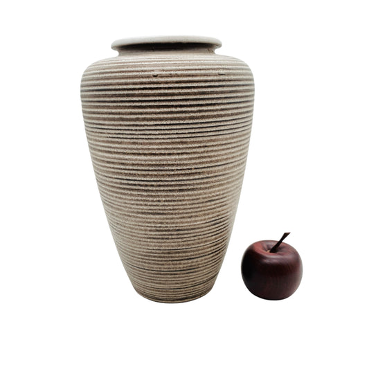 Dümler & Breiden Vase Model 54 30 Keramikvase braun beige 60er 70er Jahre Pottery Keramik