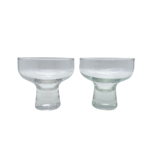 Ersatzgläser 50er 60er für Eisenhalter Windlicht Ersatzglas Dansk Design