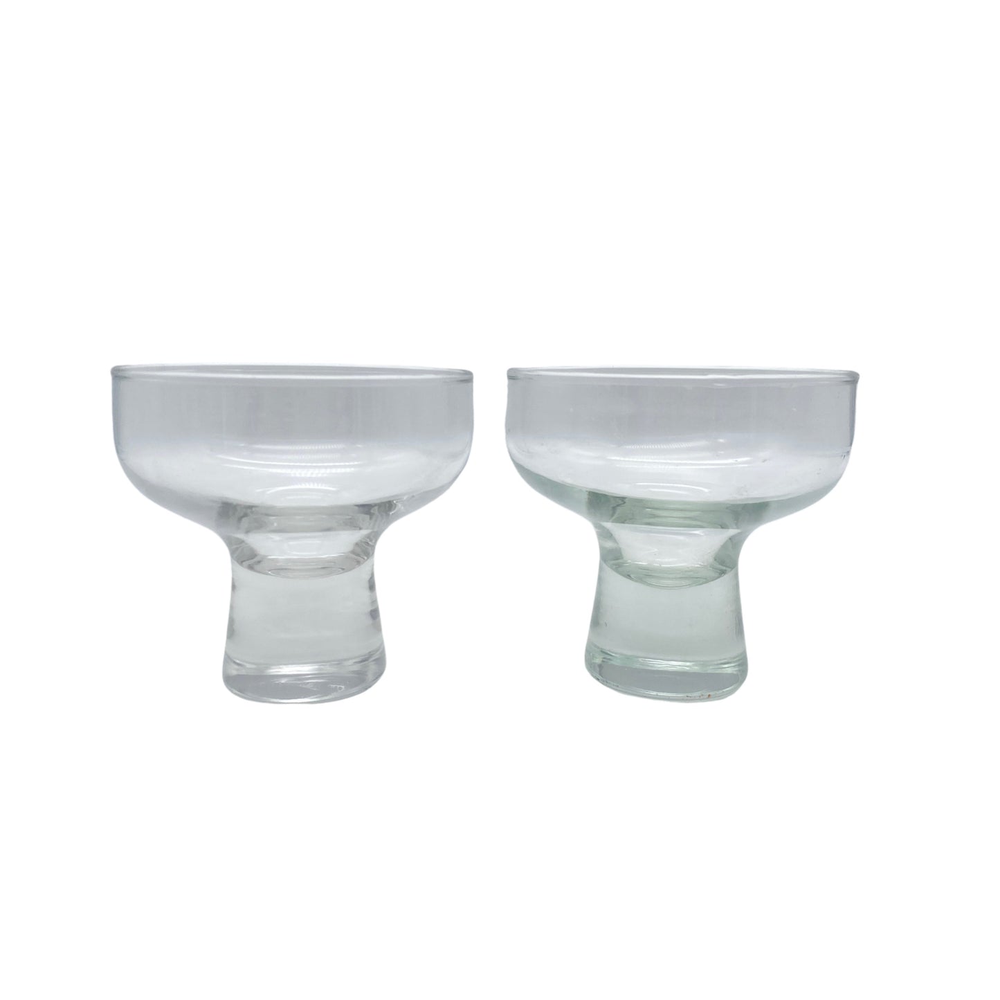 Ersatzgläser 50er 60er für Eisenhalter Windlicht Ersatzglas Dansk Design