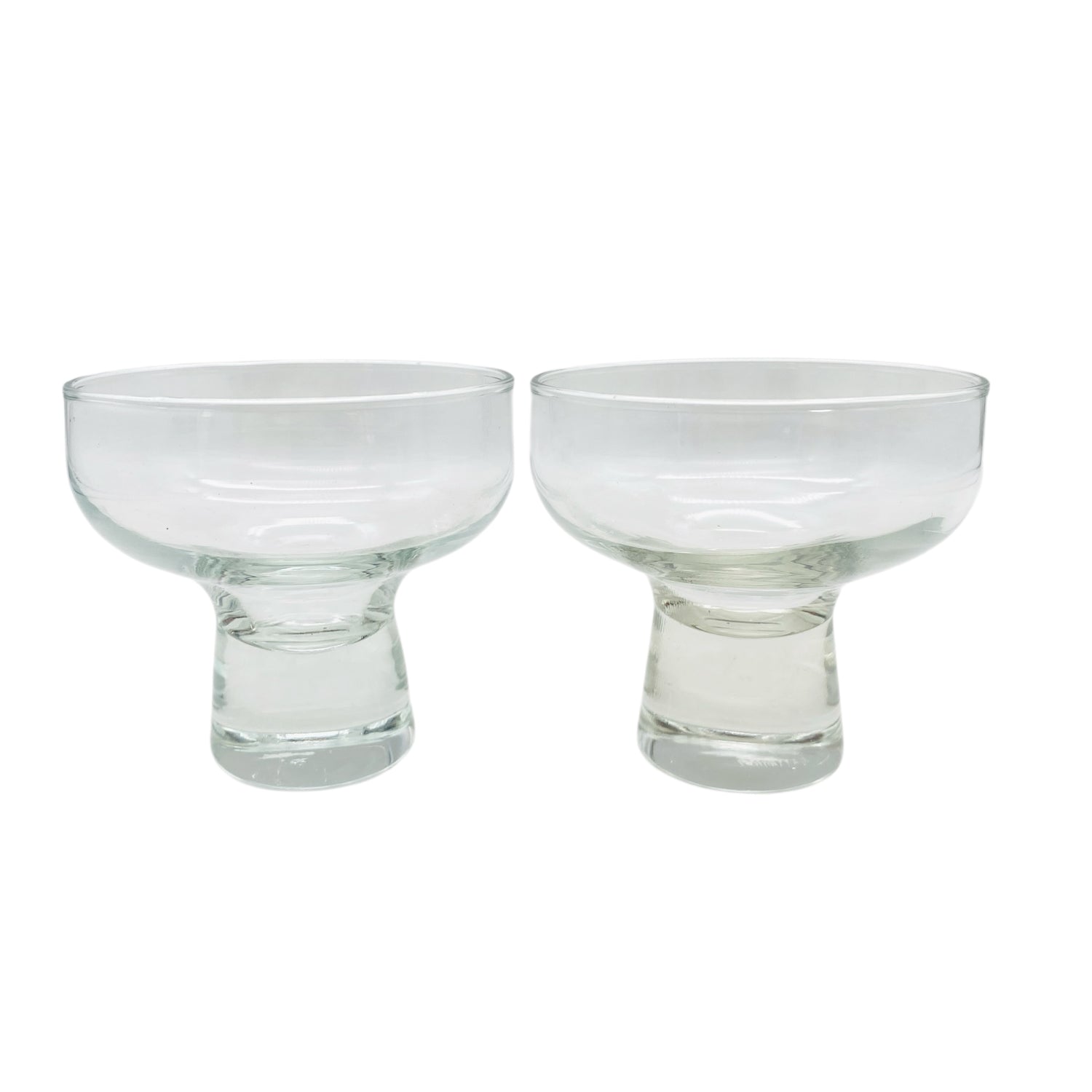 Ersatzgläser Set für Kerzenständer Dänisch Eisen Iron aus Glas 60er 70er Jahre