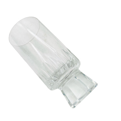FRIEDRICH Glas Sektgläser 5er Set Serie Konsul beschliffen Facetten transparent 60er 70er Jahre