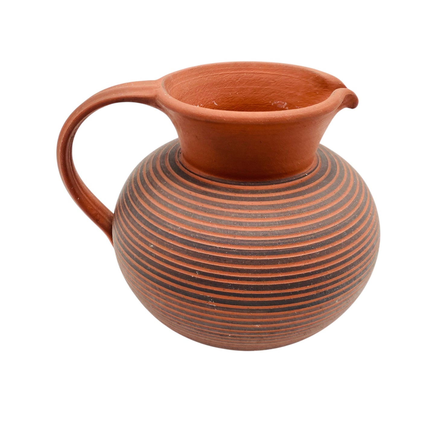 Rudi STAHL Keramik Vase Ritzdekor 50er 60er Jahre Studiokeramik (sign.) braun