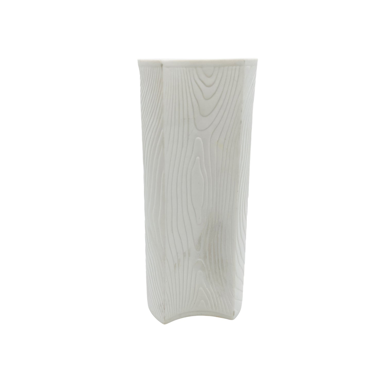 Hutschenreuther Bisquit Porzellan Vase weiß matt 60er 70er Mid Century Vintage