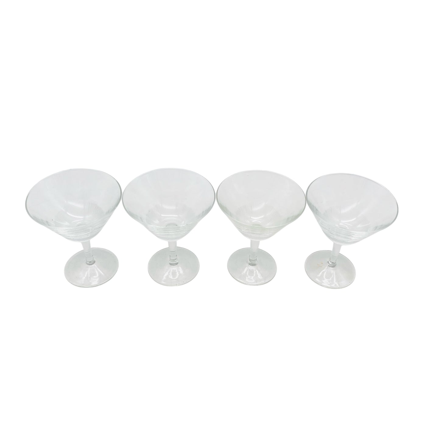 ICHENDORF Likörgläser Piccolino 4er Set Vintage 50er 60er Jahre Mid Century Design H. Sattler