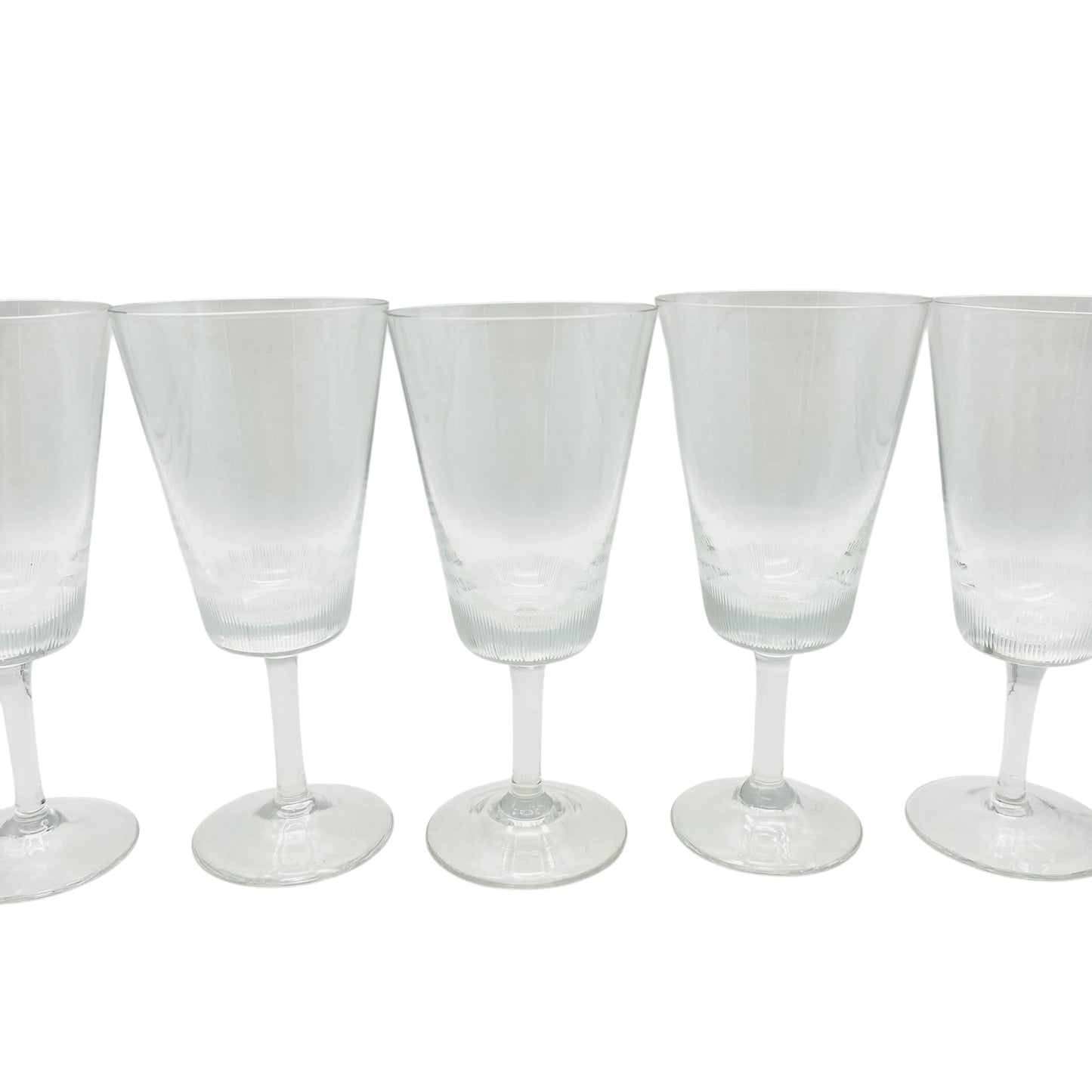 ICHENDORF Weingläser Piccolino 5er Set Vintage 50er 60er Jahre Mid Century Design H. Sattler