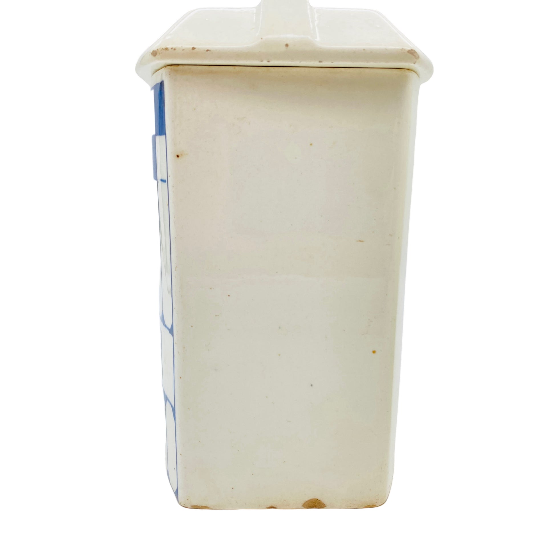 Aschenbecher eckig gelb Vintage 60er 70er Mid Century Dekoration Glas