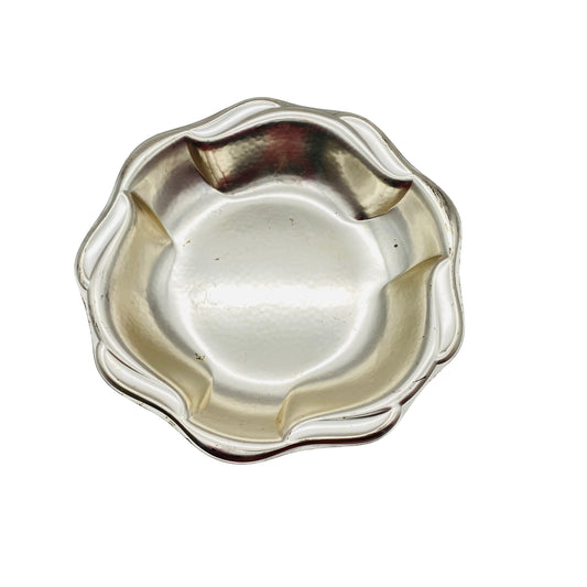 WMF Schale 30er 40er 50er versilbert Mid Century Vintage Obstschale